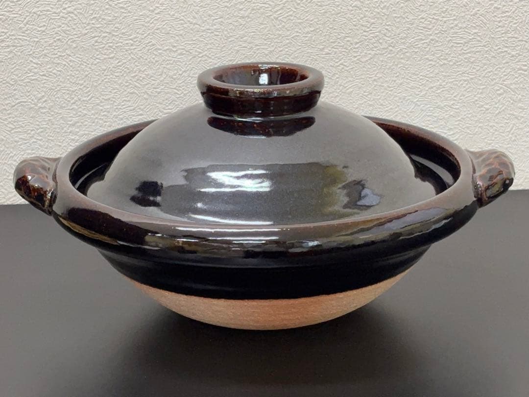 ほぼ日 土楽 うちの土鍋 ベア１号 佐渡のわら鍋しき -589-