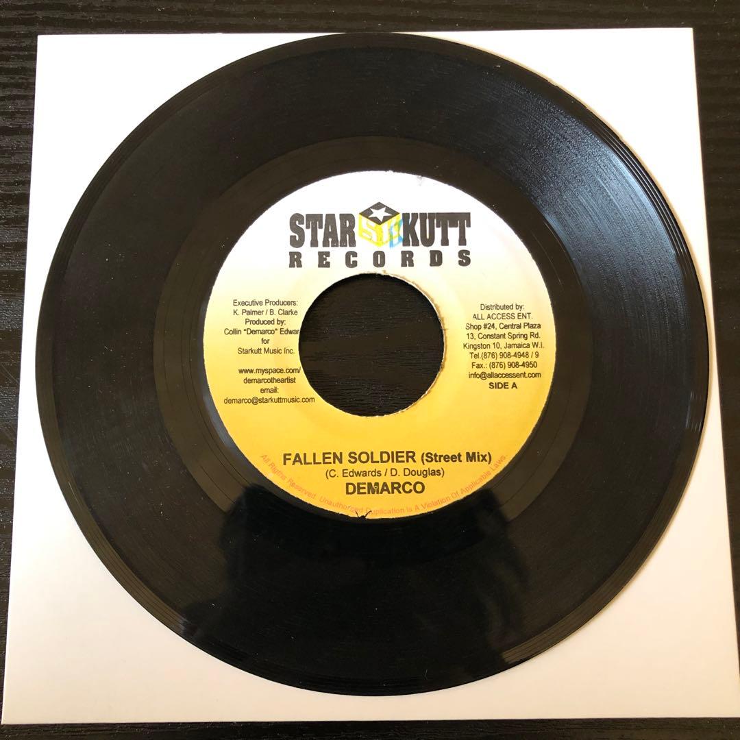 Demarco／Fallen Soldier レゲエ レコード ダンスホール