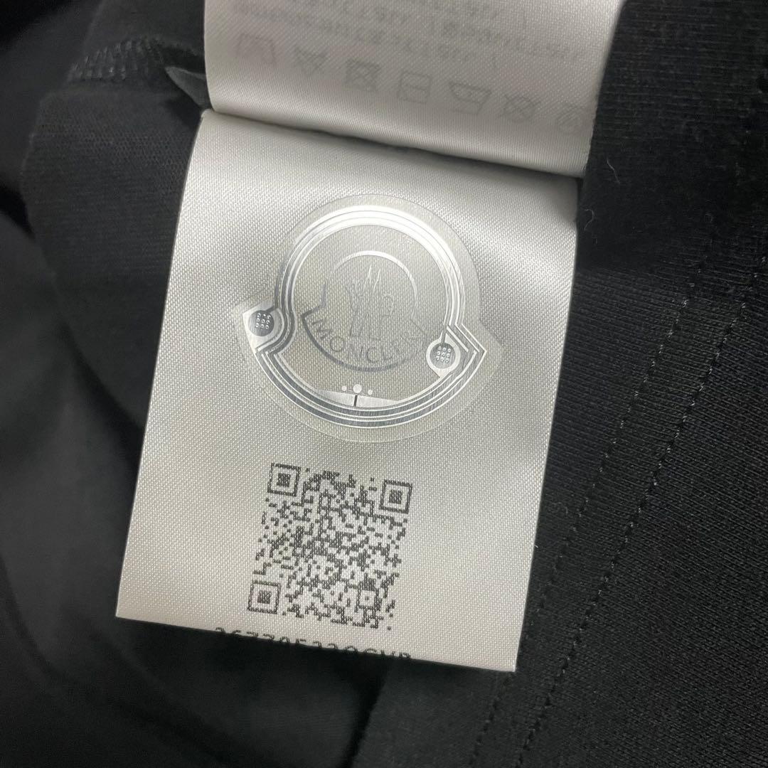 新品 MONCLER ラインストーン Tシャツ モンクレール ブラック 半袖