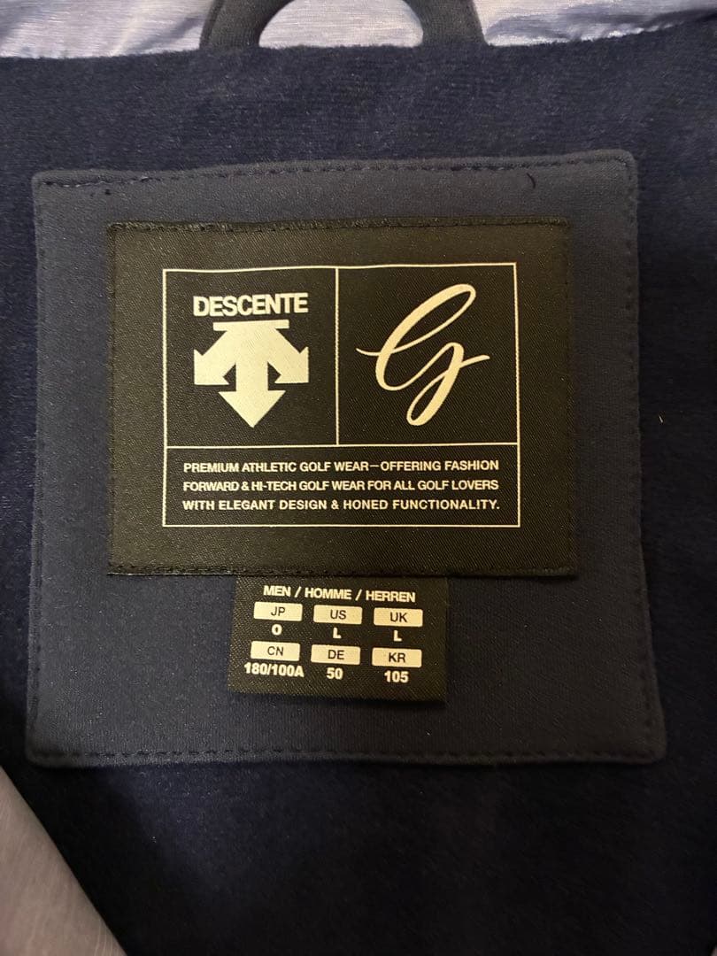 デサント DESCENTE GOLF ウールパディング 中わたジャケット O