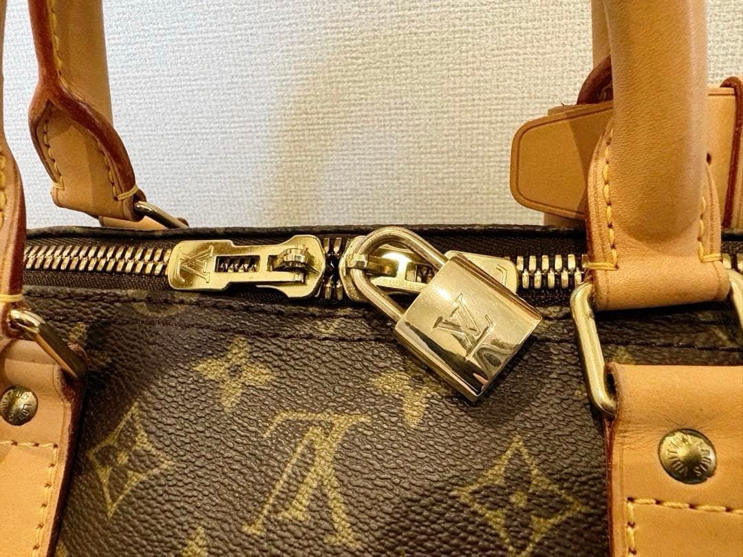 美品 Louis Vuitton ルイヴィトン モノグラム キーポル55 バッグ