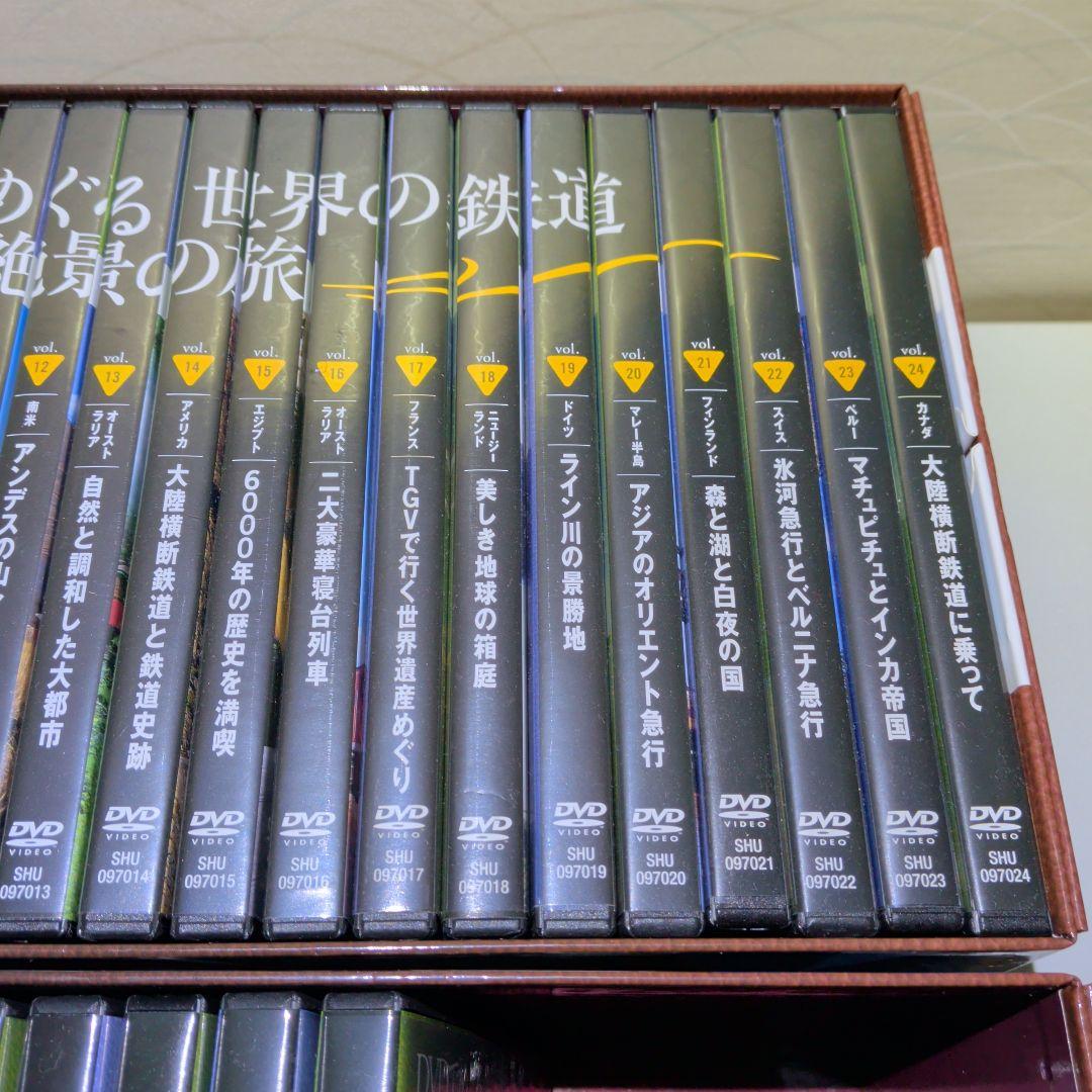 DVDでめぐる！世界の鉄道 絶景の旅 40巻　全巻セット