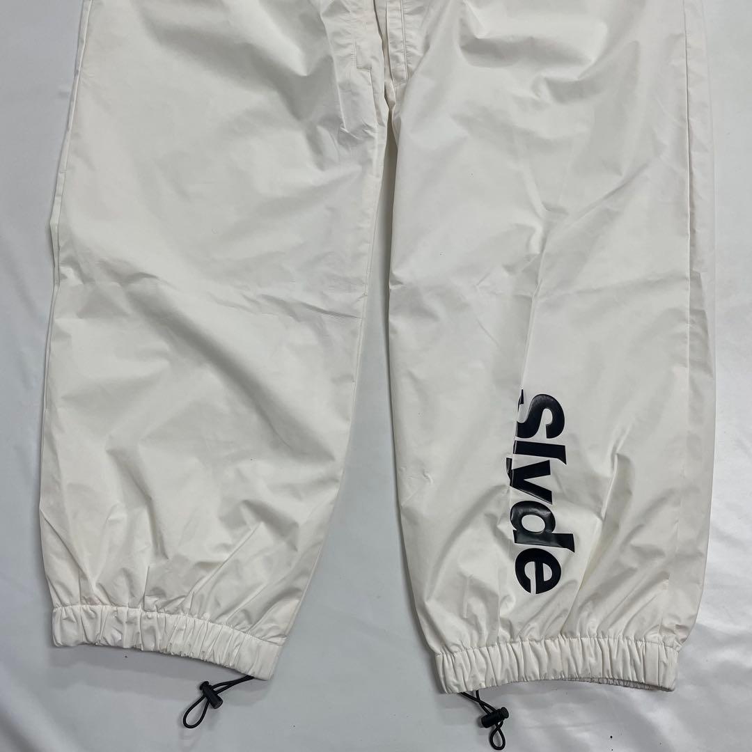 Slyde スノーボードウェア ライドパンツ L 白 sl2021004