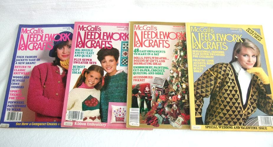 【27冊セット】洋書　雑誌　ニードルワーク＆クラフト アメリカ 英語1983年～