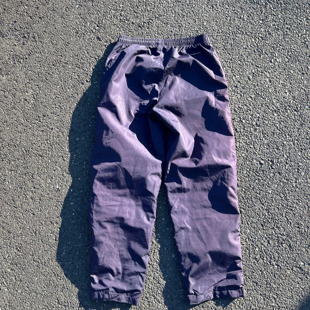 90s NIKE ギミック ナイロンパンツ スリット 切り替え 太め フェード