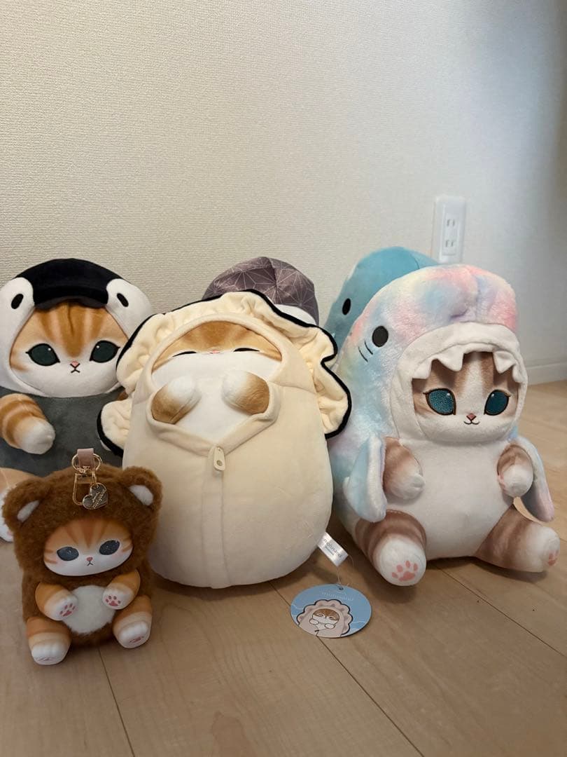モフサンド BIGぬいぐるみ まとめ売り 忍者にゃん 他 美品　※バラ売り相談可