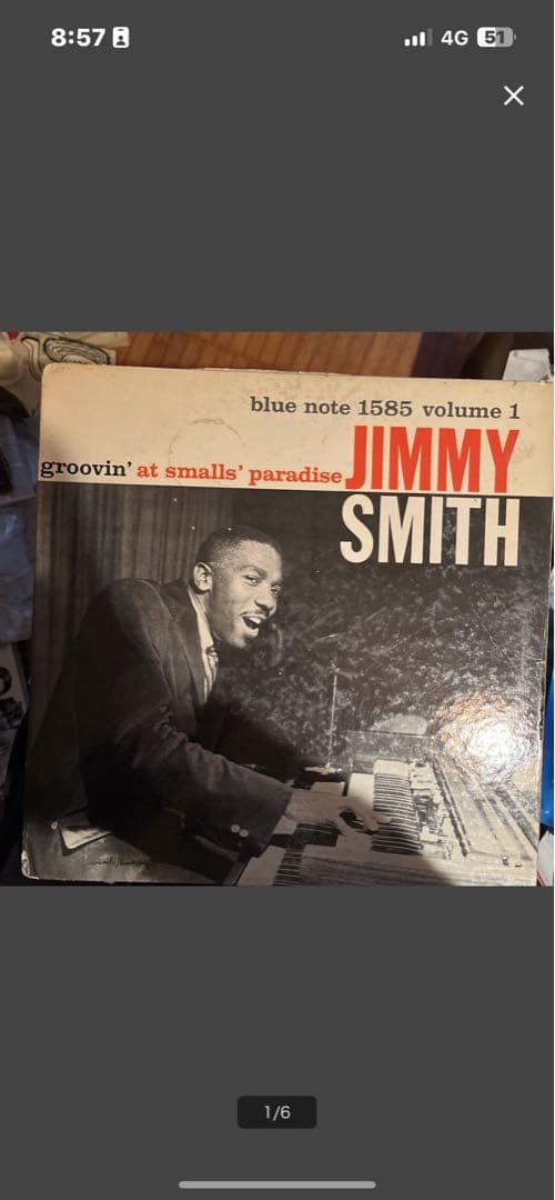 ジミースミス・ブルーノート50sレコード・ジョイント奏者も最高・jazzオルガン