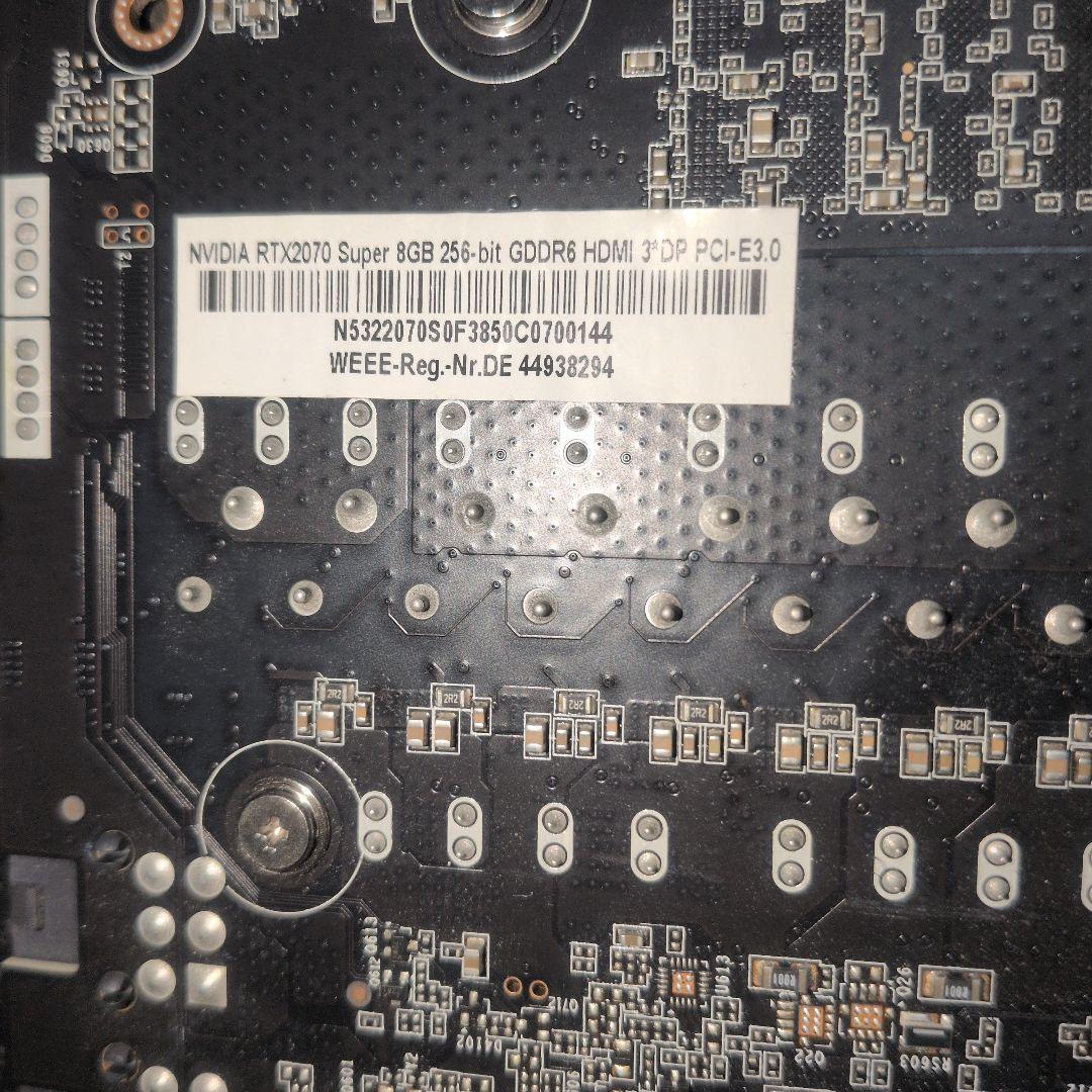 GeForce RTX 2070SUPER 8G グラフィックボードManli