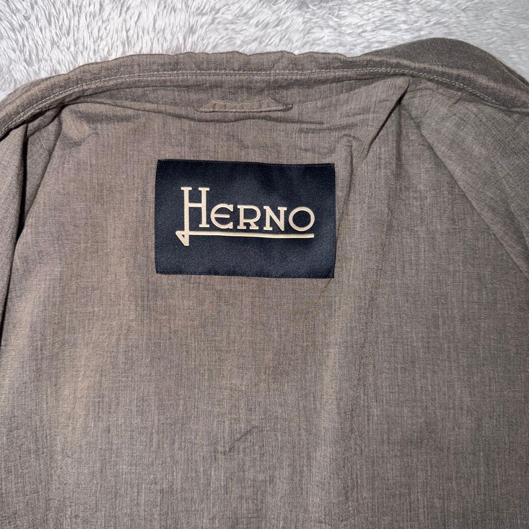 イタリア製 HERNO ヘルノ コットン ジャケット 54 XL〜XXL 灰色
