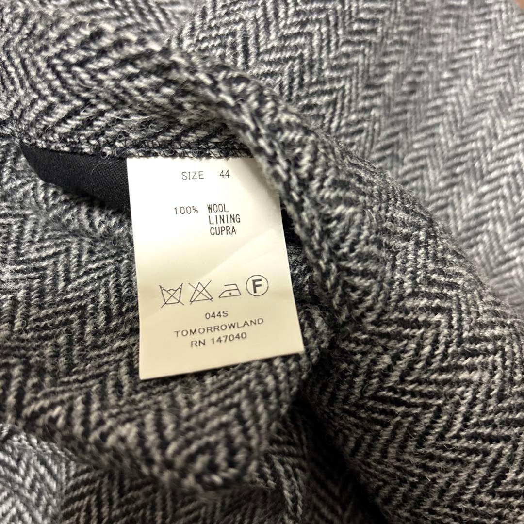 TOMORROWLAND Harris Tweed テーラードジャケット
