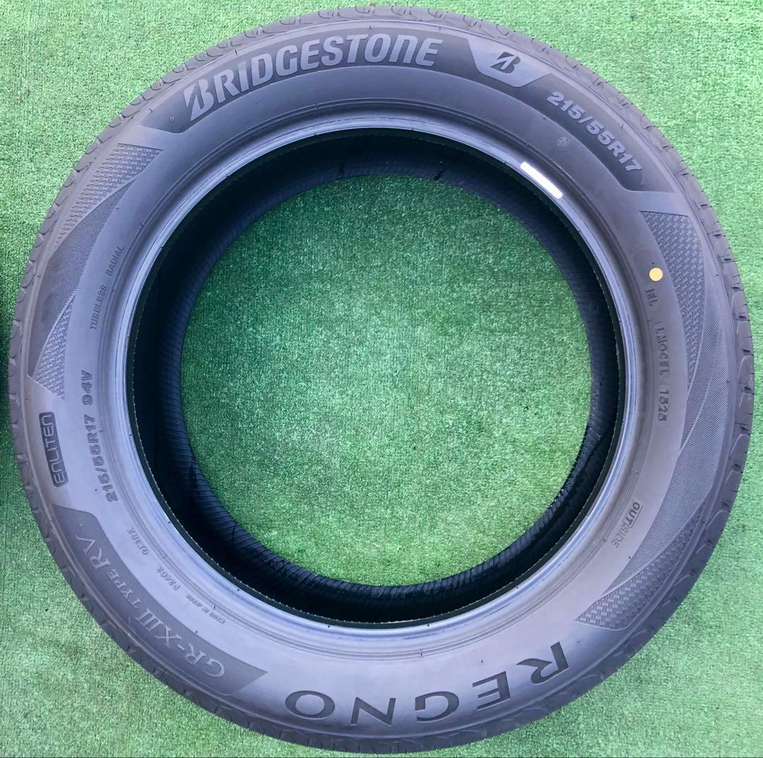 215/55 R17 BRIDGESTONE REGNO GR-XIII、25年