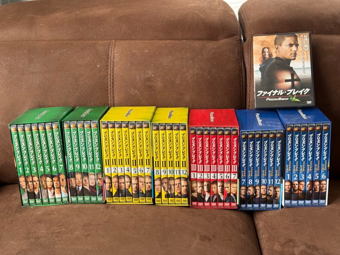 プリズンブレイク洋画DVD(BOX )全巻7BOXとファイナルブレイク付きセット
