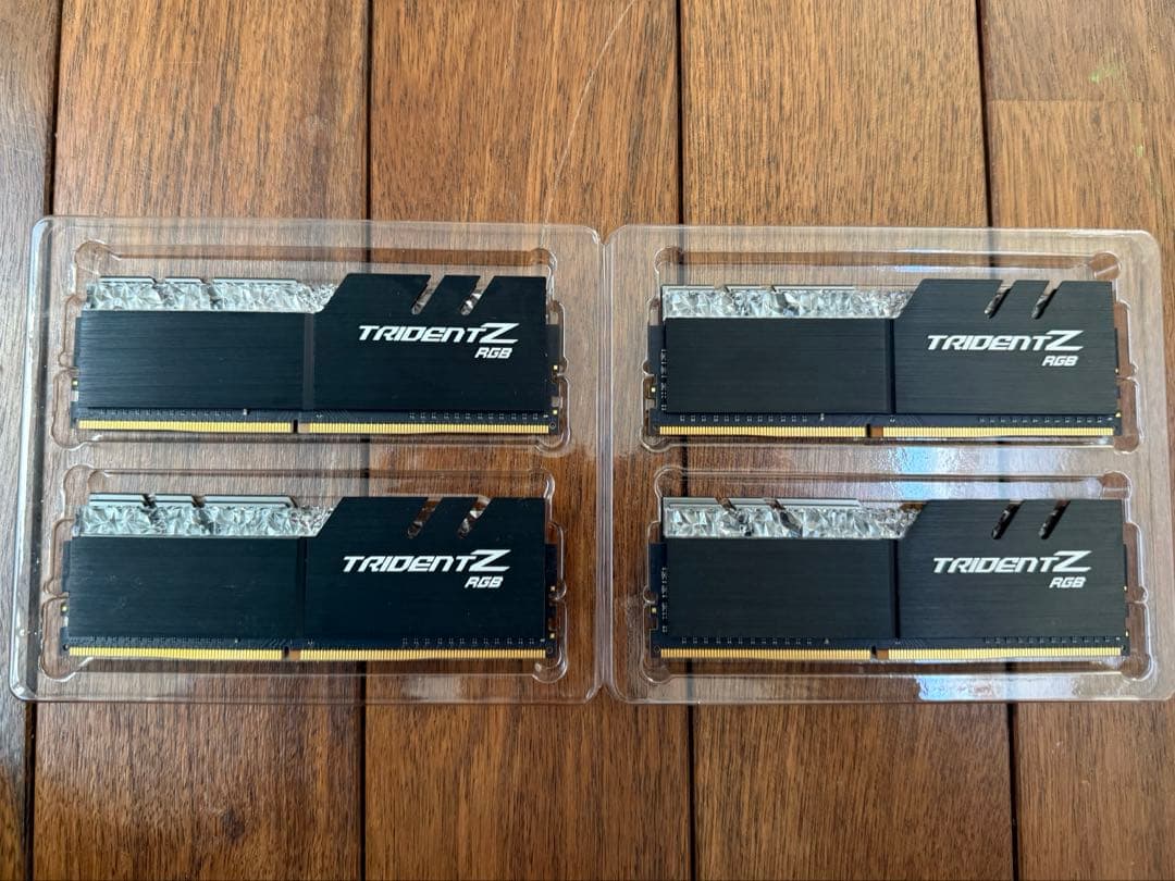 B550 SteelLegend+Trident Z DDR4 8GB×4