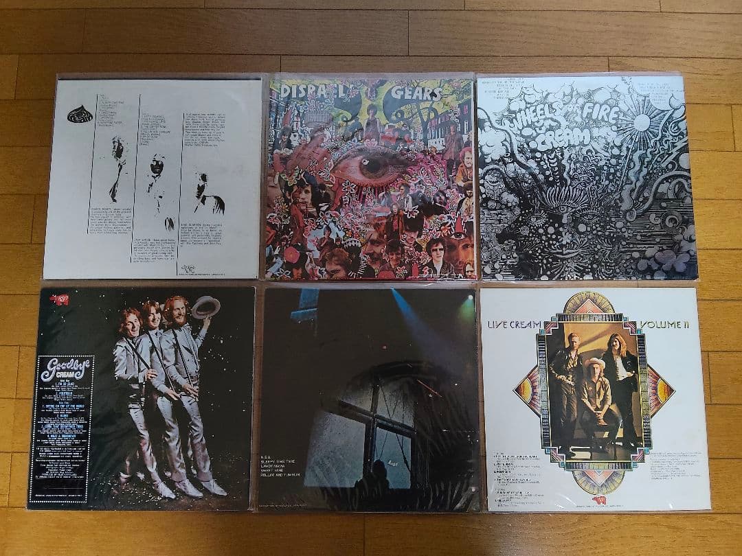 Cream レコードまとめ売り6セット＋オマケ