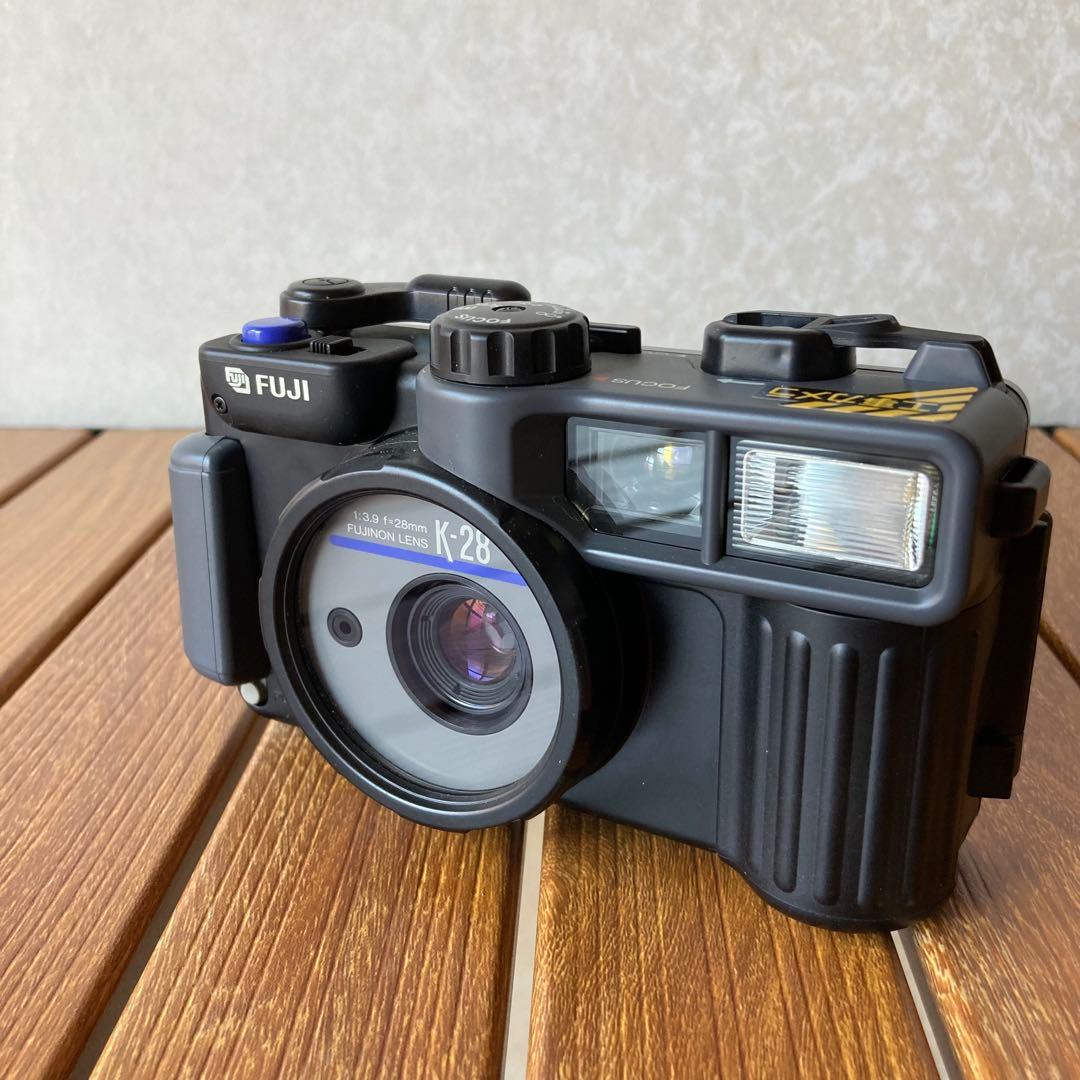 富士フィルム FUJI 工事カメラ K-28 コンパクトカメラ フィルムカメラ