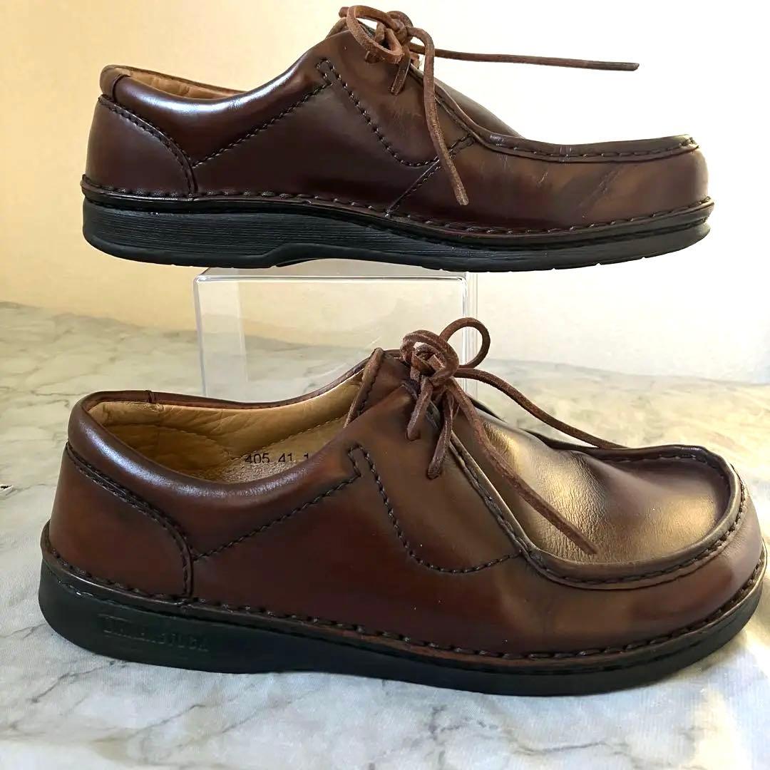 【美品】ビルケンシュトック パサデナ　pasadena レザー ブラウン 41
