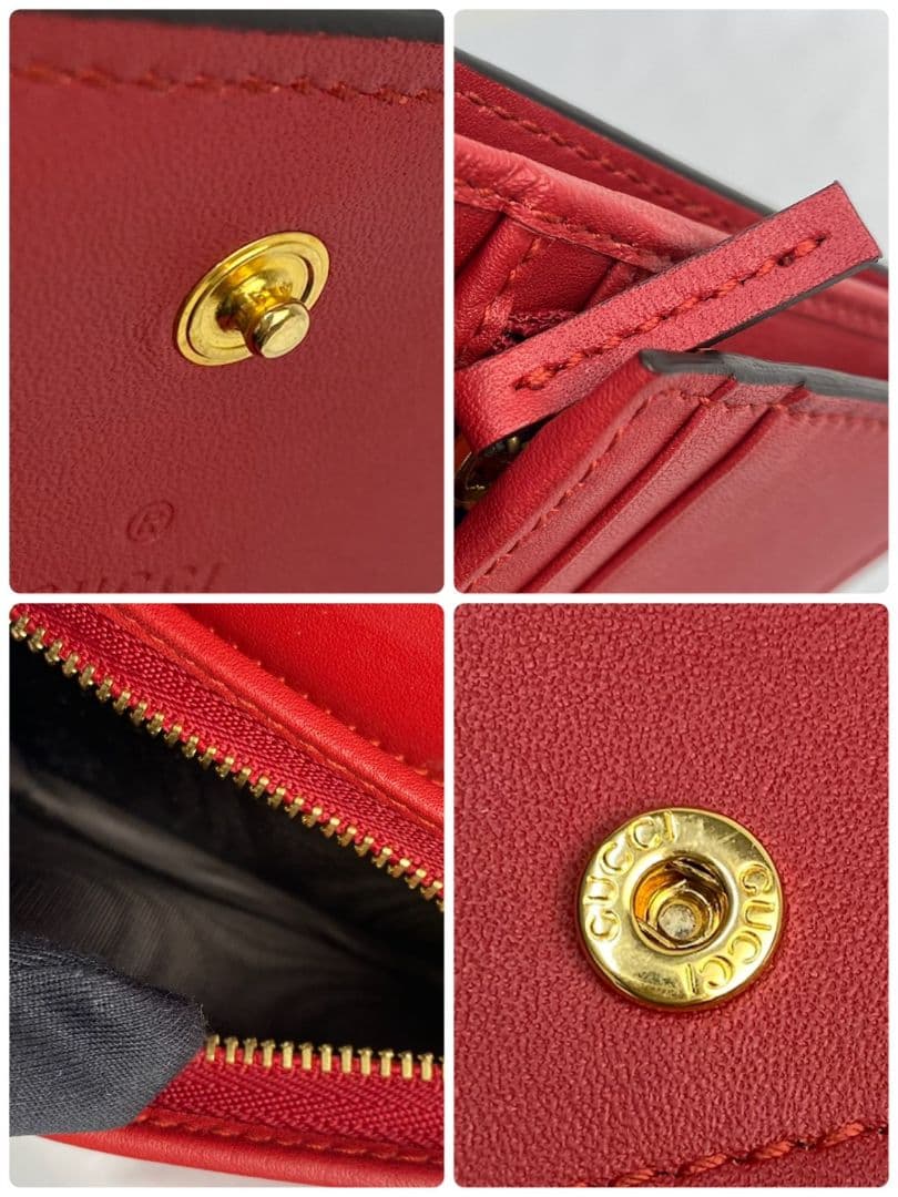 使用感極少✨️未使用品に近い✨️GUCCI ボスコ GGスプリーム 二つ折り財布