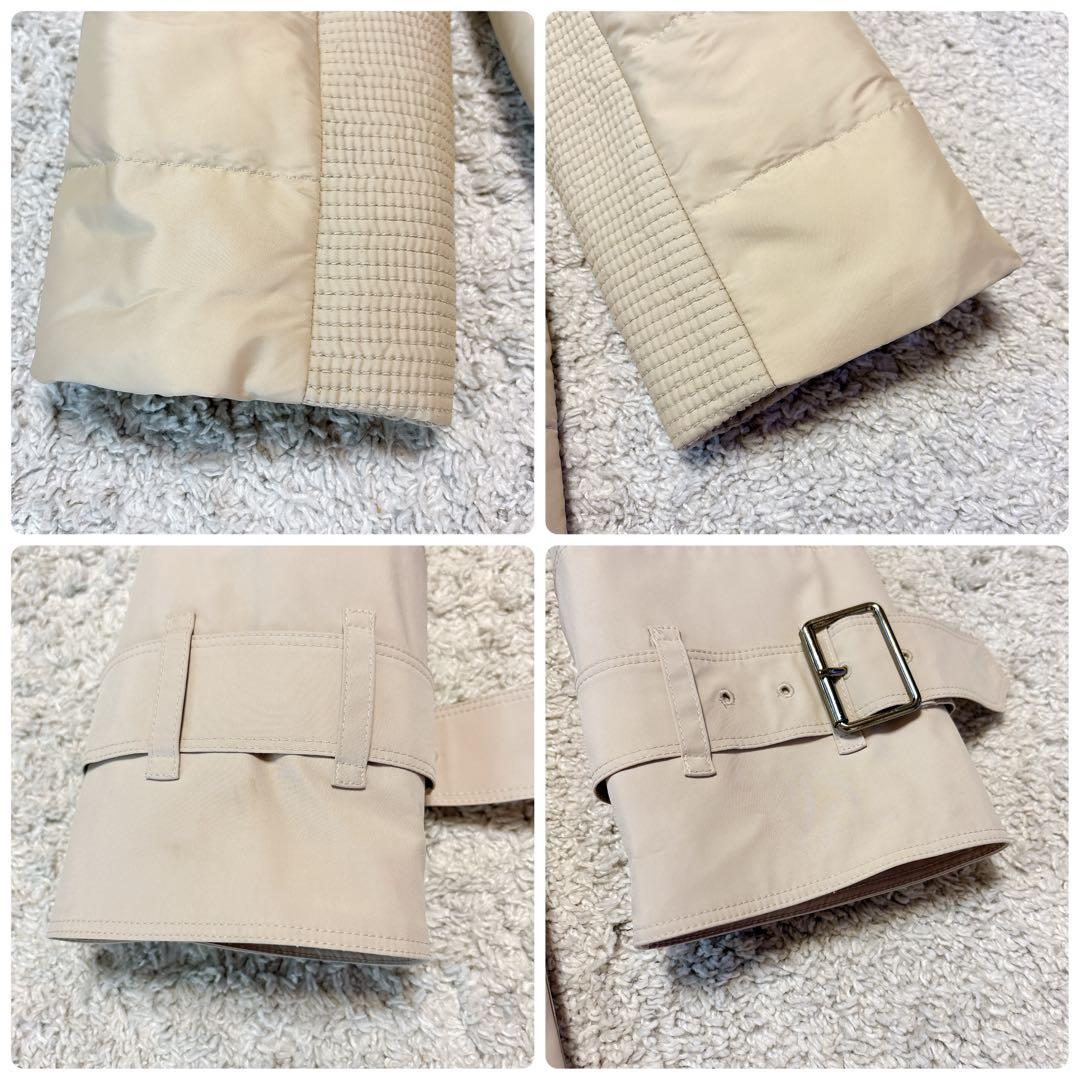 BURBERRY LONDON　トレンチコート　ダウンライナー　ベージュ