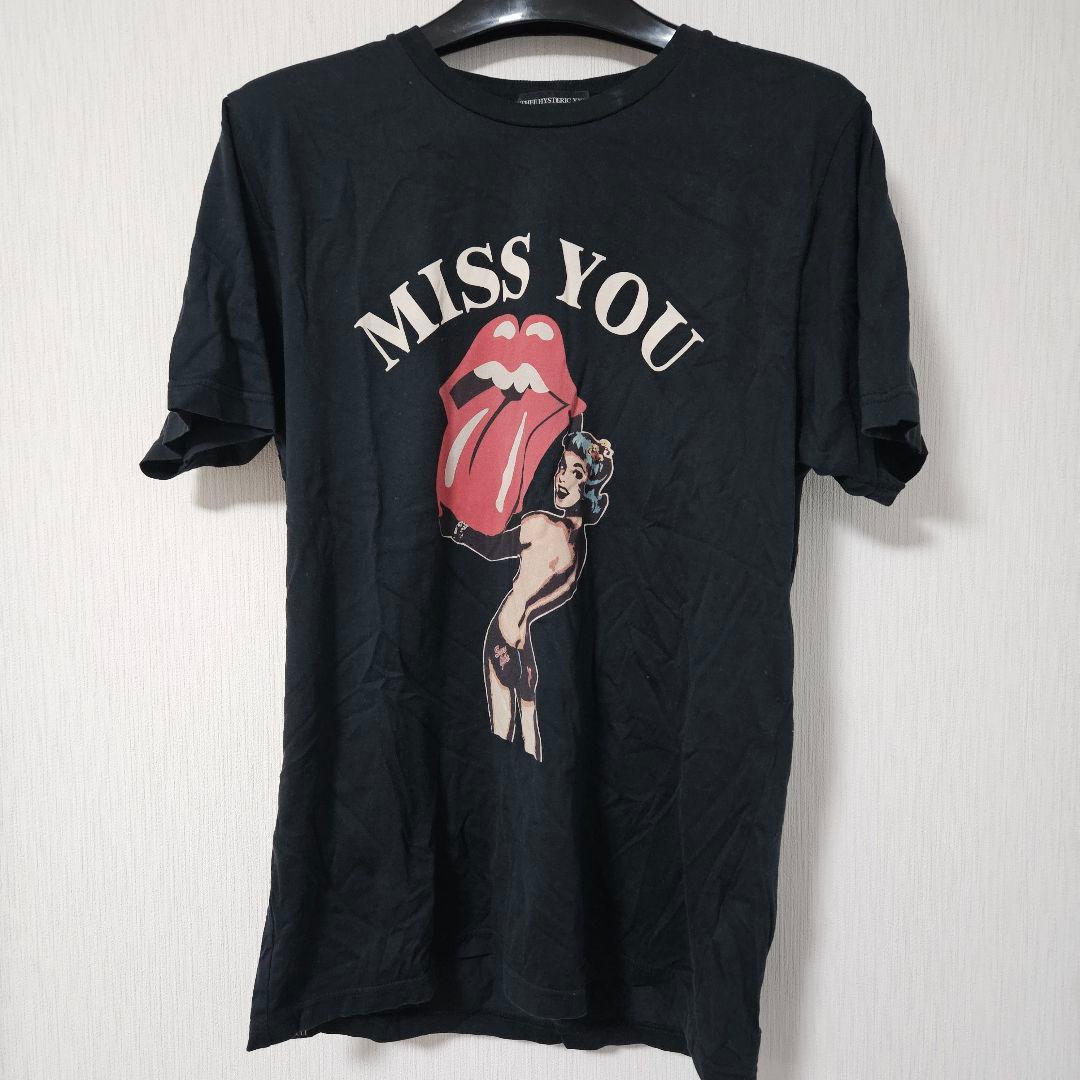 HG×THE ROLLING STONES “Miss You” Tシャツ L