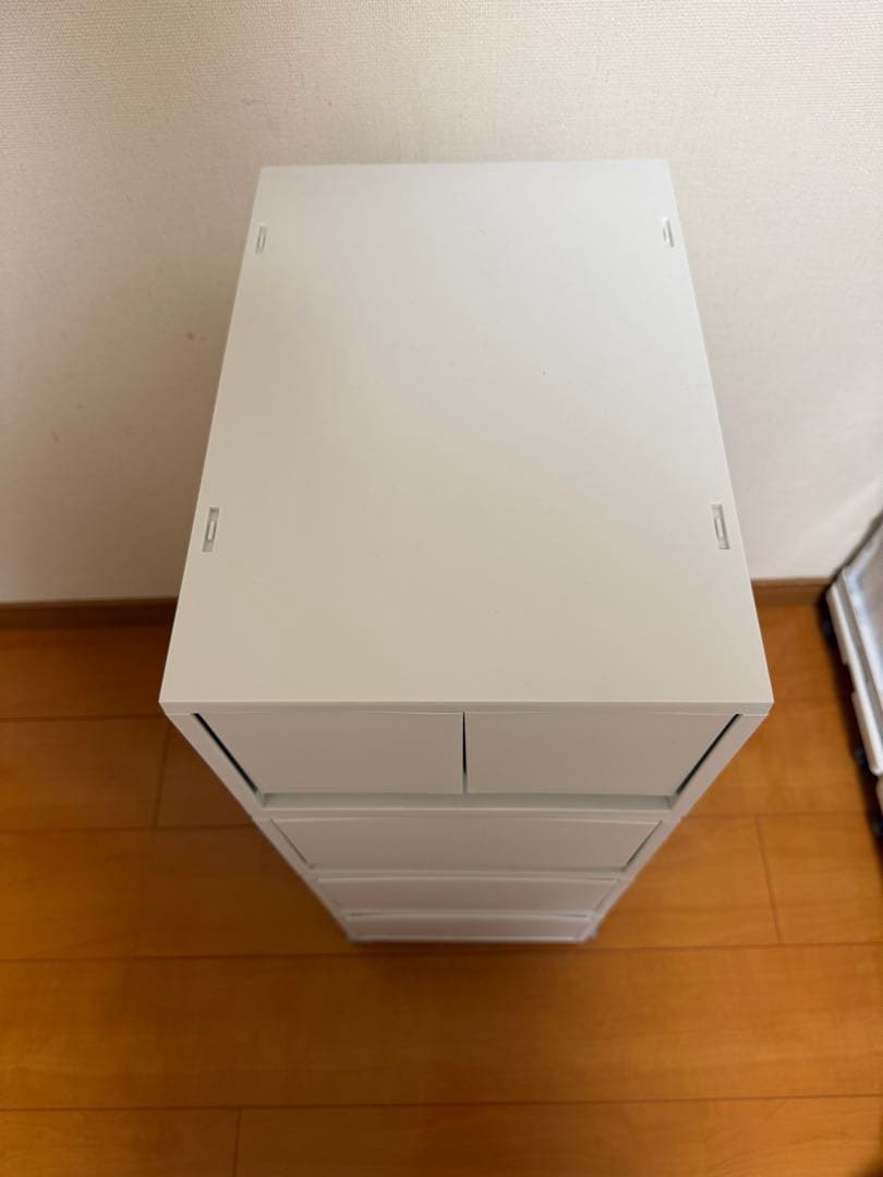 【無印良品】ポリプロピレン収納ケース 引出し式・深型 ホワイトグレー｜衣類収納