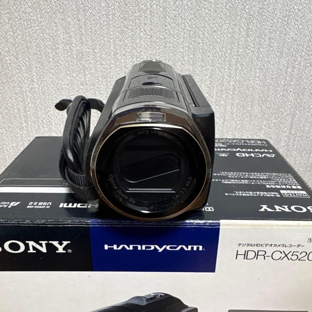 SONY HDR-CX520V ビデオカメラ ハンディカム