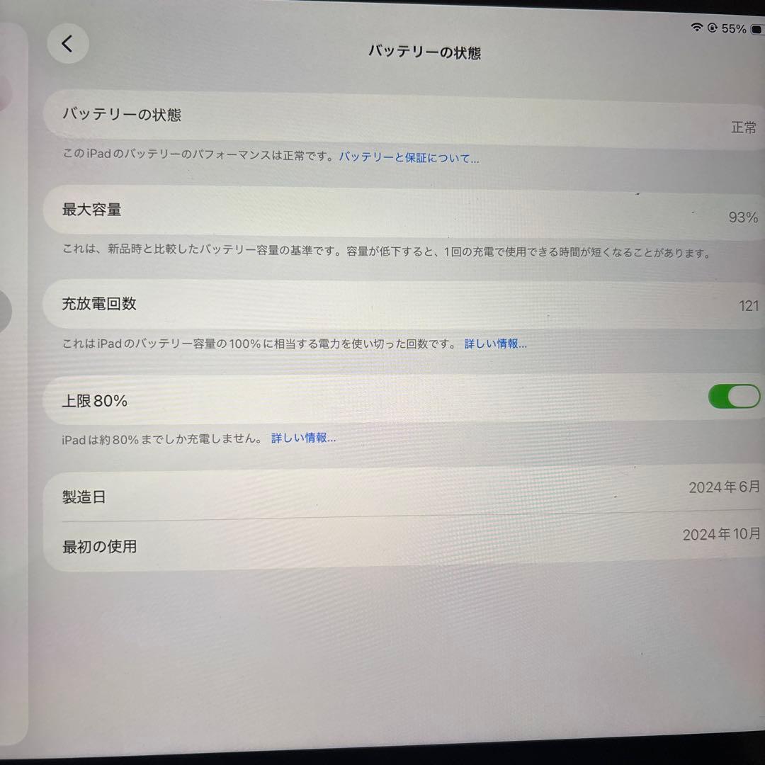 iPad Air M2（第6世代）256GB Wi-Fi 11インチ