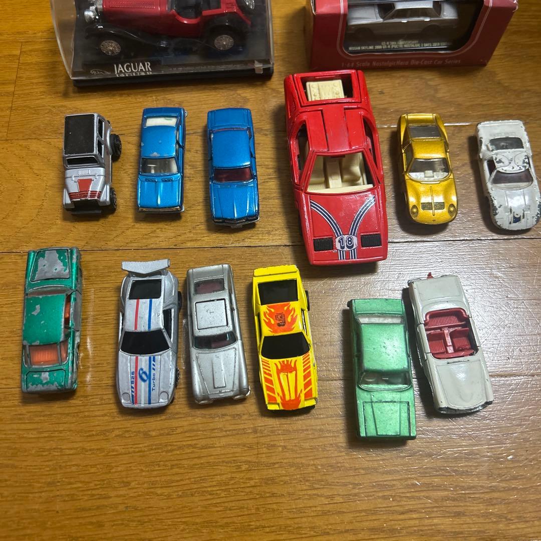 ミニカー　14点　レトロ　ヴィンテージ