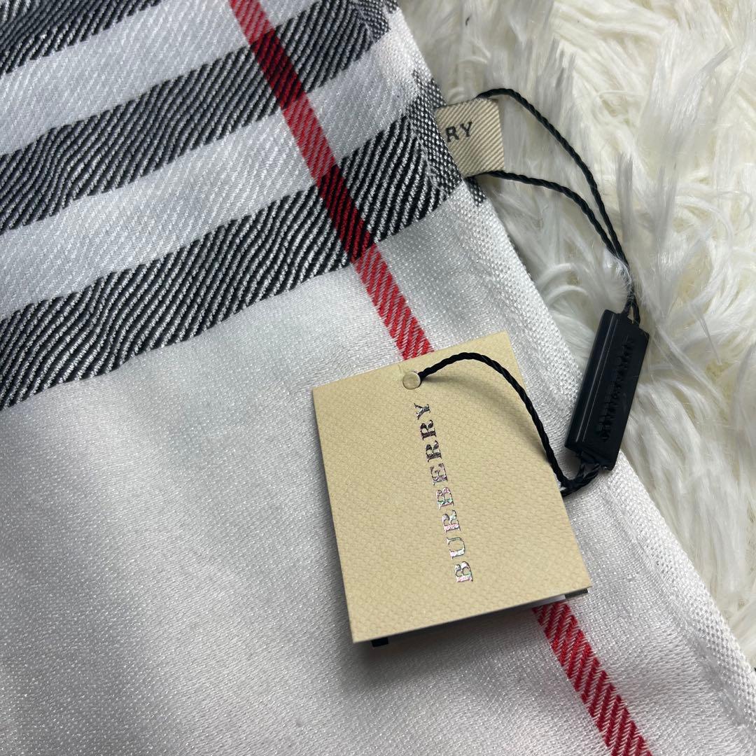 新品未使用　Burberry ノバチェック　ストール大判　マフラー　ひざ掛け