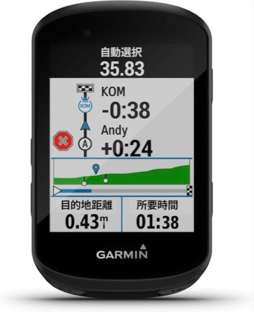 ガーミン Edge 530 本体のみ ブラック Android/iOS対応