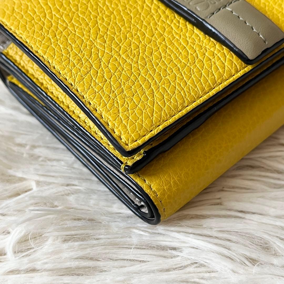 未使用級✨　LOEWE　アナグラム　三つ折り財布　トライフォールド