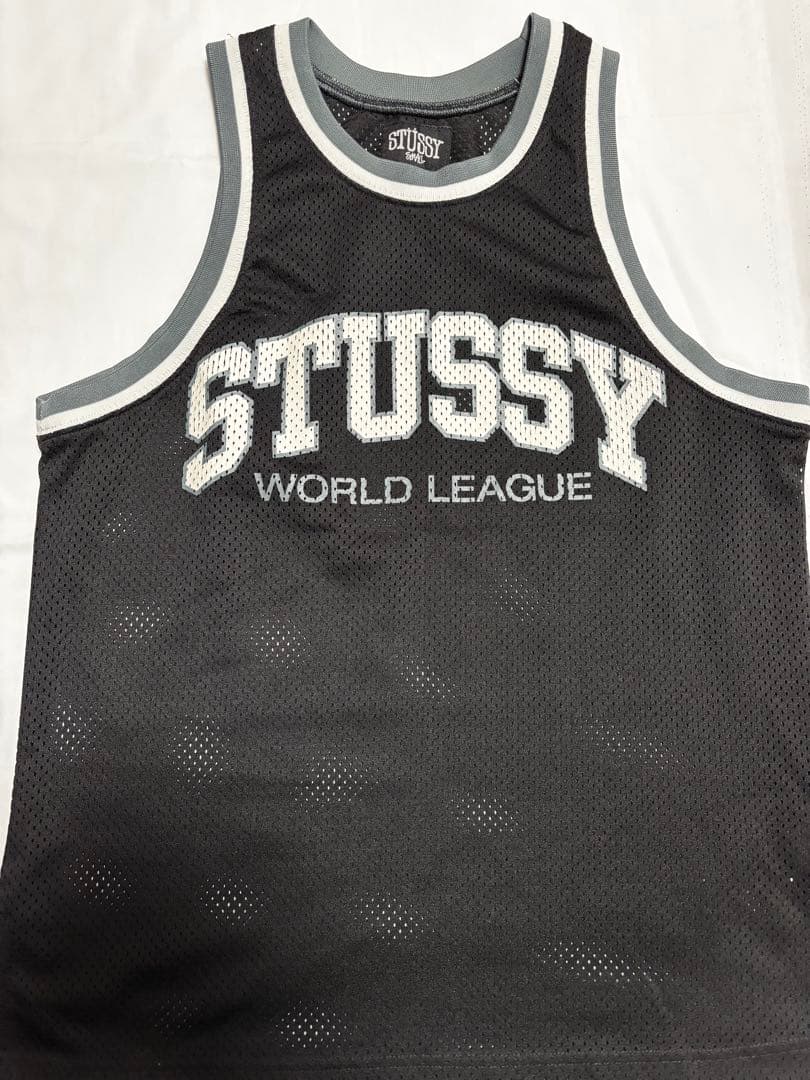 ストリート定番】STUSSY（ステューシー）メッシュタンクトップ