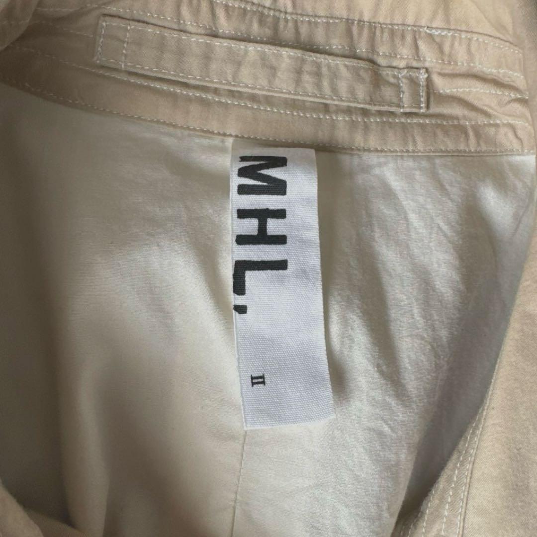 ✨美品✨MHL.マーガレットハウエル　トレンチコート　スプリングコート　ベージュ