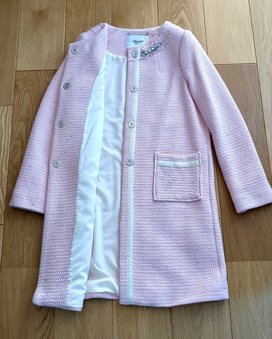 blugirl Blumarine ピンクコート S 美品　イタリア製