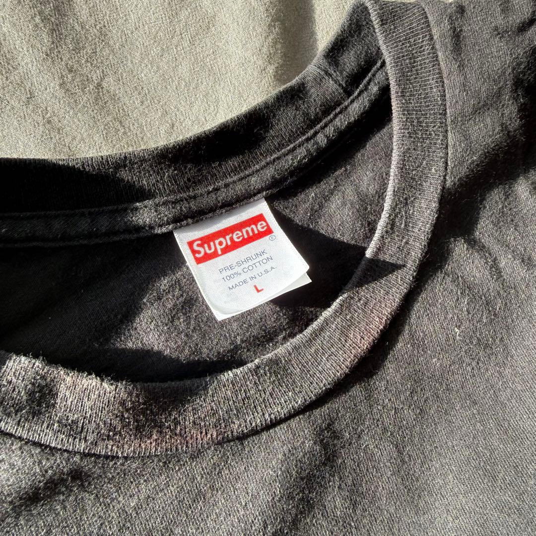 【ジョングク着用】Supreme Skeleton Tee \"Black\"