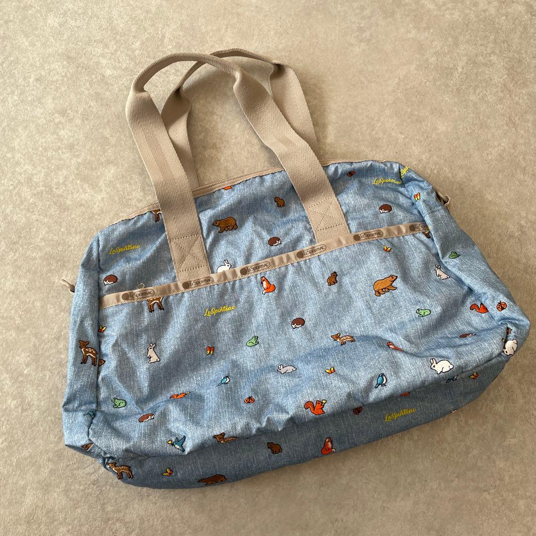 新品未使用【完売】LeSportsac ウェイク アップ アニマルズ ボストン
