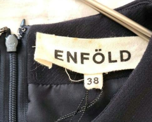 新品タグ付き　訳あり　エンフォルド　ENFOLD　ノースリーブワンピース　M