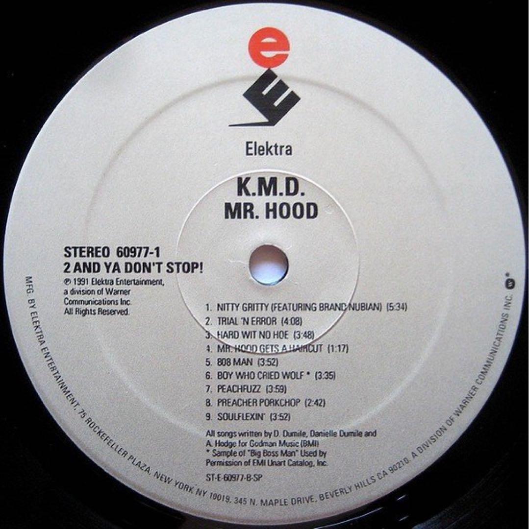 USオリジナル KMD 「Mr. Hood」　レコード　MF DOOM