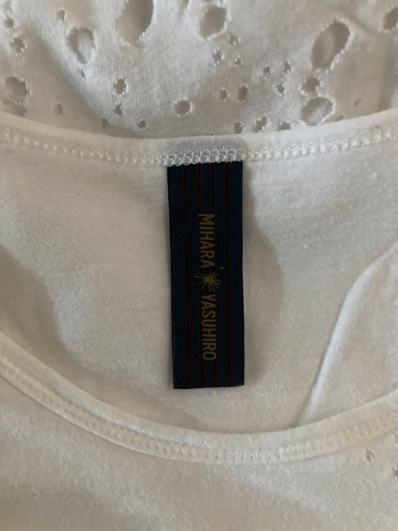 MIHARAYASUHIRO ダメージ オパール加工 パンク　Tシャツ　桜井着