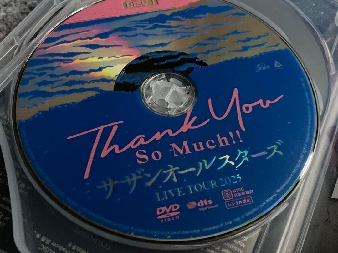 ライブ本編DVDのみ　サザンオールスターズ　THANK YOU so much