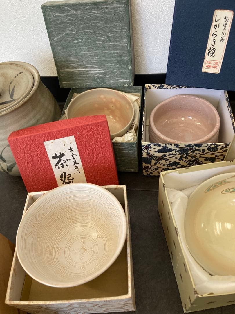 抹茶椀　お抹茶　日本茶器　茶碗　茶道具　茶器　水指　6点セット　お抹茶　日本茶
