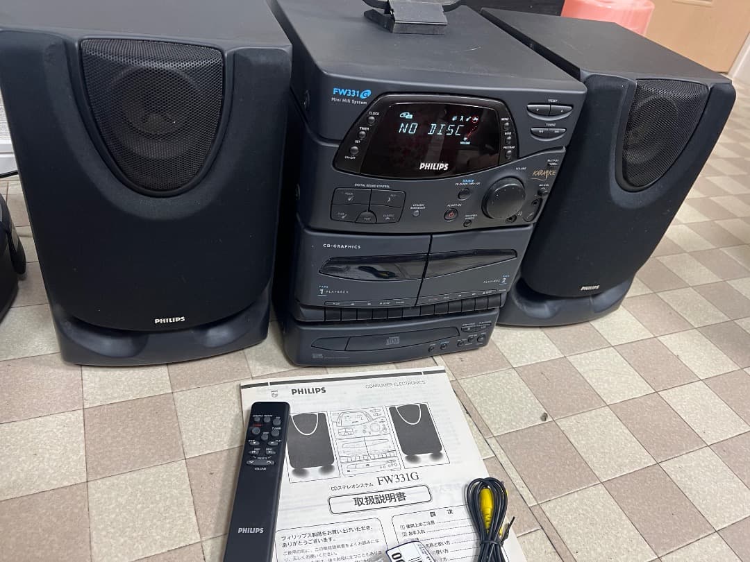 フィリップス FW331 ミニHiFiシステム