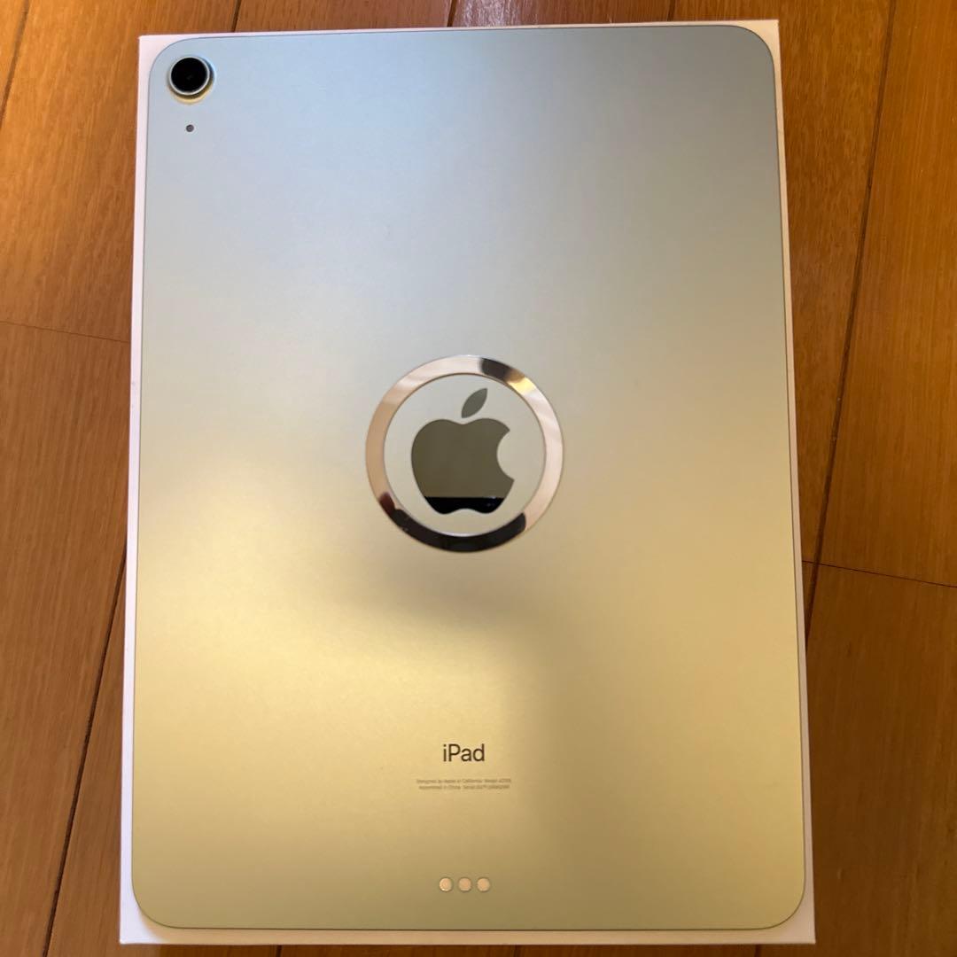 Apple iPad Air 4世代 グリーン ペンシル 保護ガラスフィルム付き