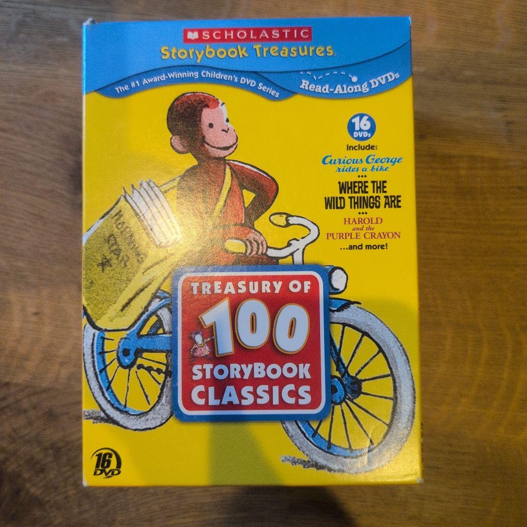 洋書 Treasury of 100 Storybook Classics 16DVD