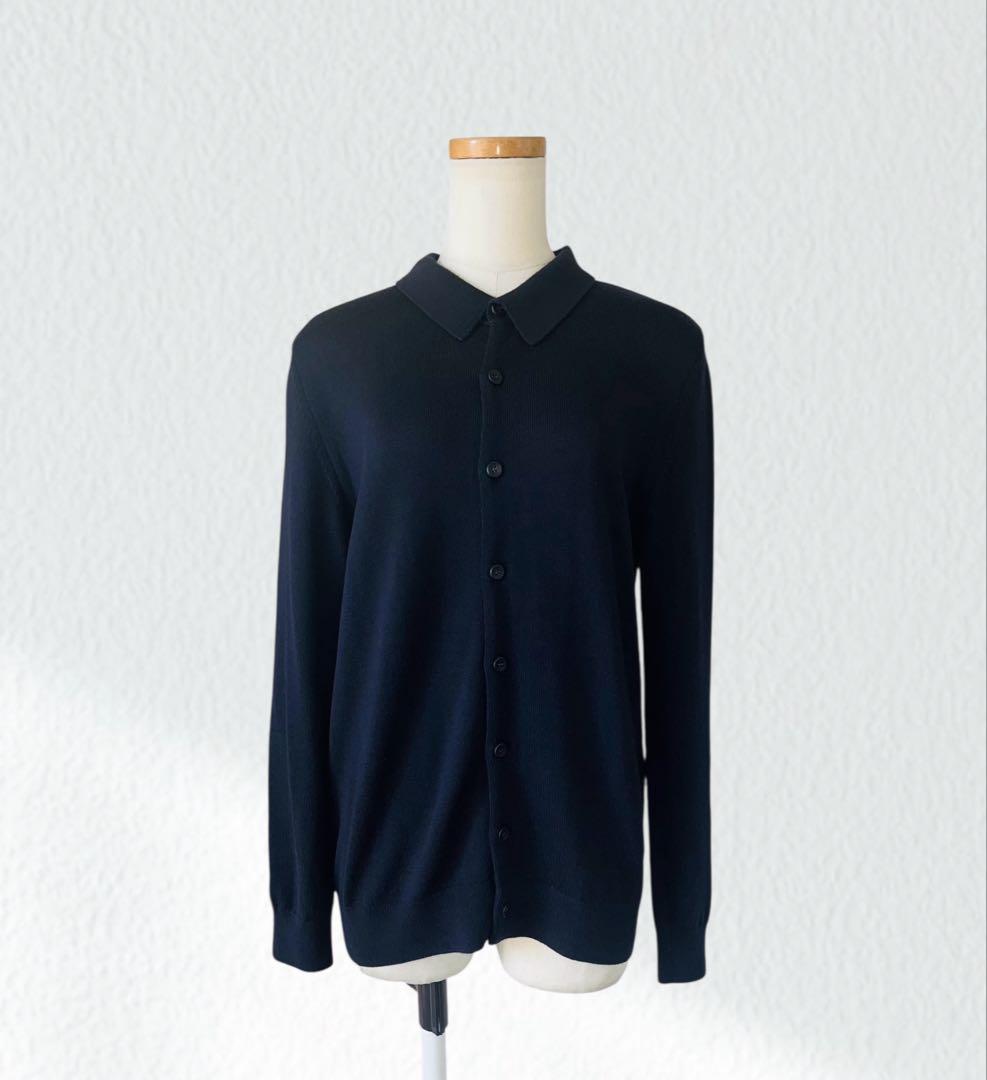 MUSE DEUXIEME CLASSE * WISH ポロカーディガン 紺