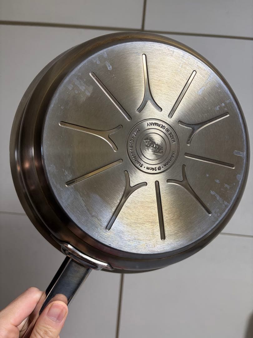 フィスラー (Fissler) フライパン 24cm 蓋付き