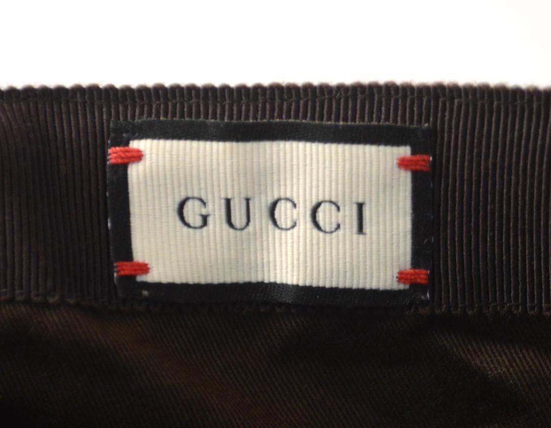 GUCCI/グッチ キャップ GG柄キャンバス シェリーライン200035/XL