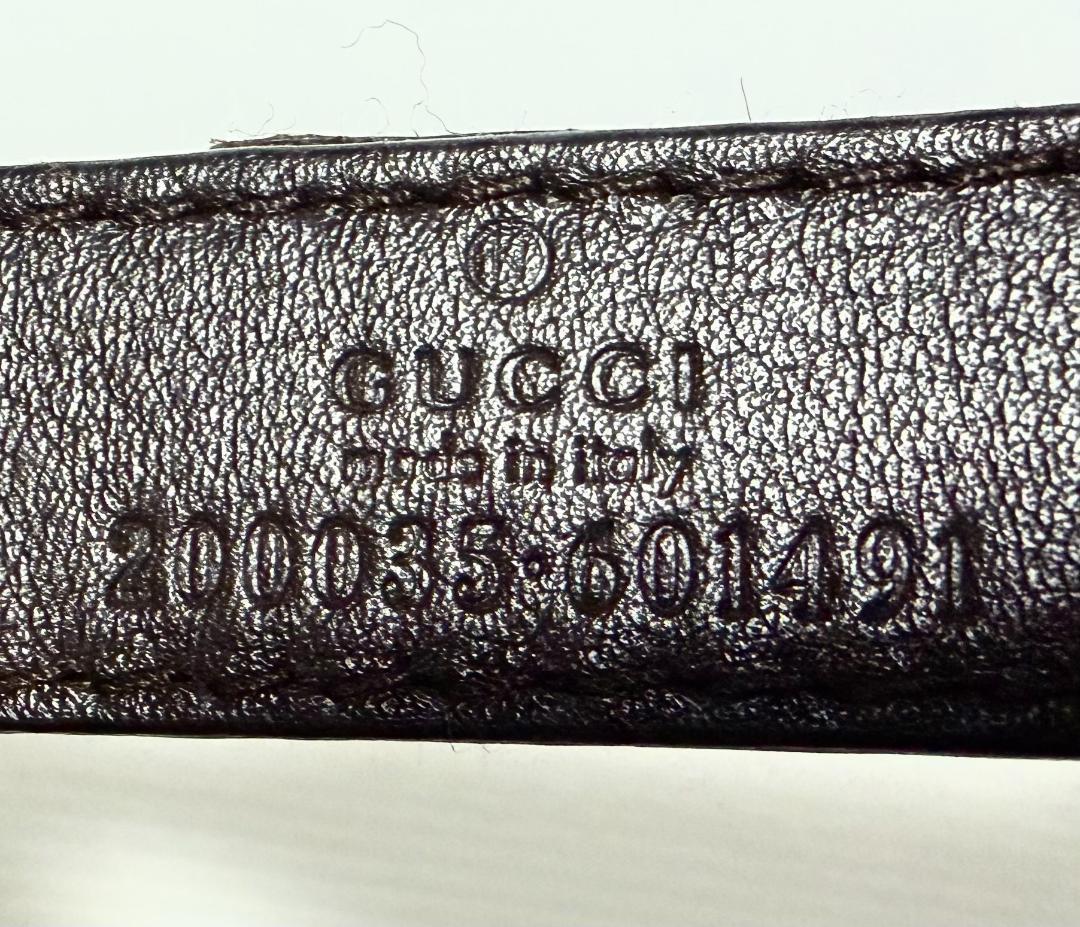 GUCCI/グッチ キャップ GG柄キャンバス シェリーライン200035/XL
