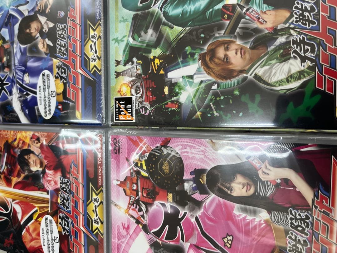 侍戦隊シンケンジャー　全12巻セット　DVD　戦隊　未開封含む