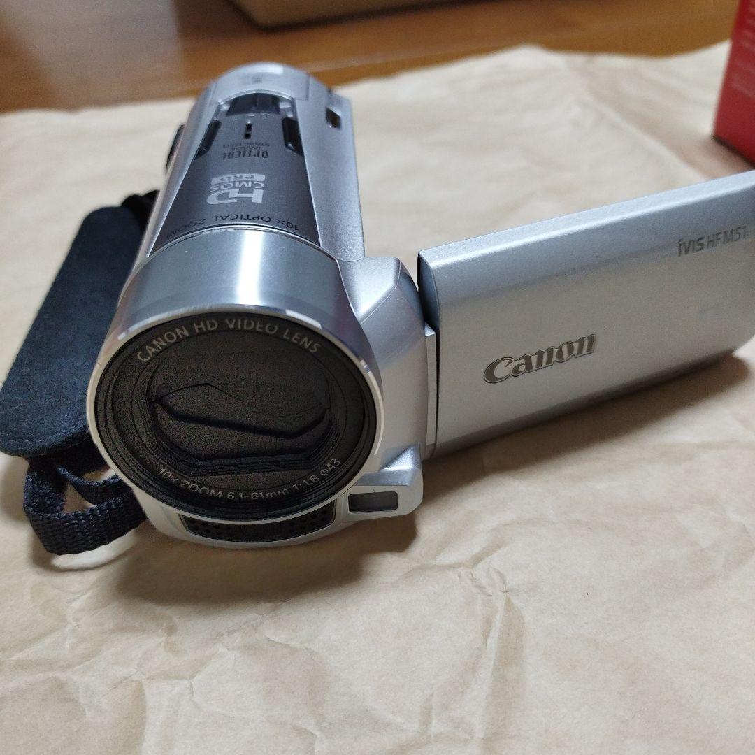 Canon ivis HF M51　キャノン　ビデオカメラ　シルバー