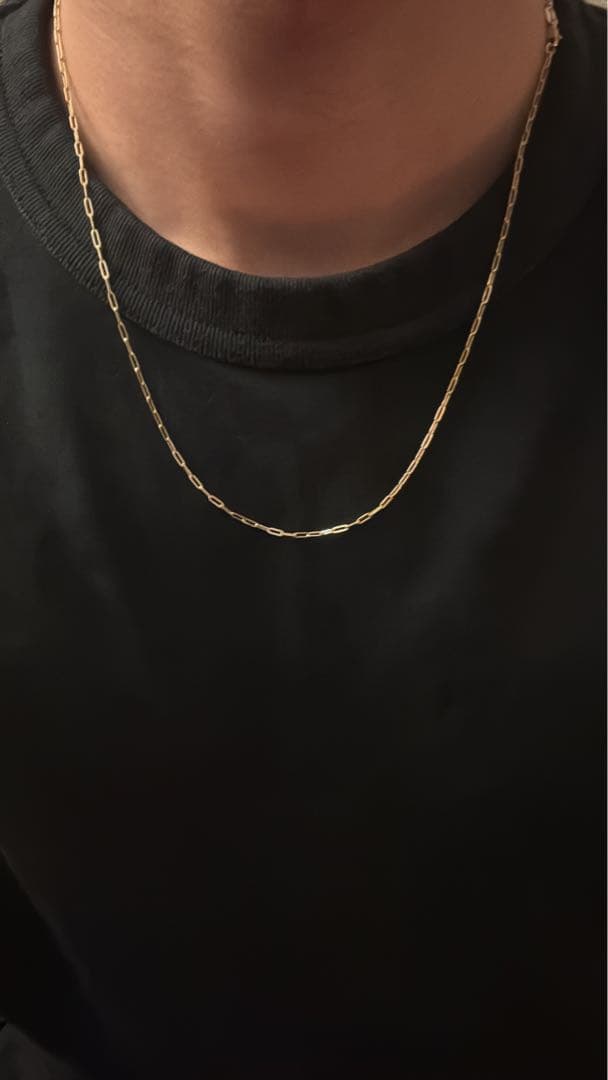 14K gold chain necklace LA買い付け